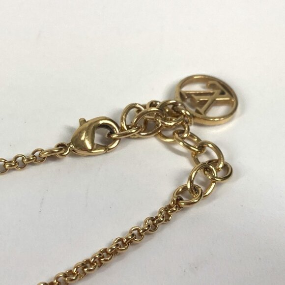 LOUIS VUITTON Black Charm Bracelet - Picture 8 of 9